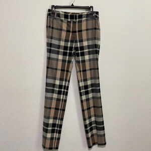 New York & Company Academia Plaid Pants Size 0